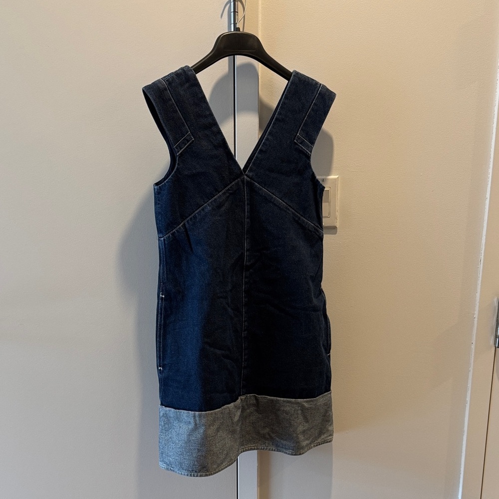 COS Denim Dress with Hem detail size 2